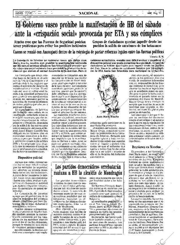 ABC SEVILLA 17-07-1997 página 21