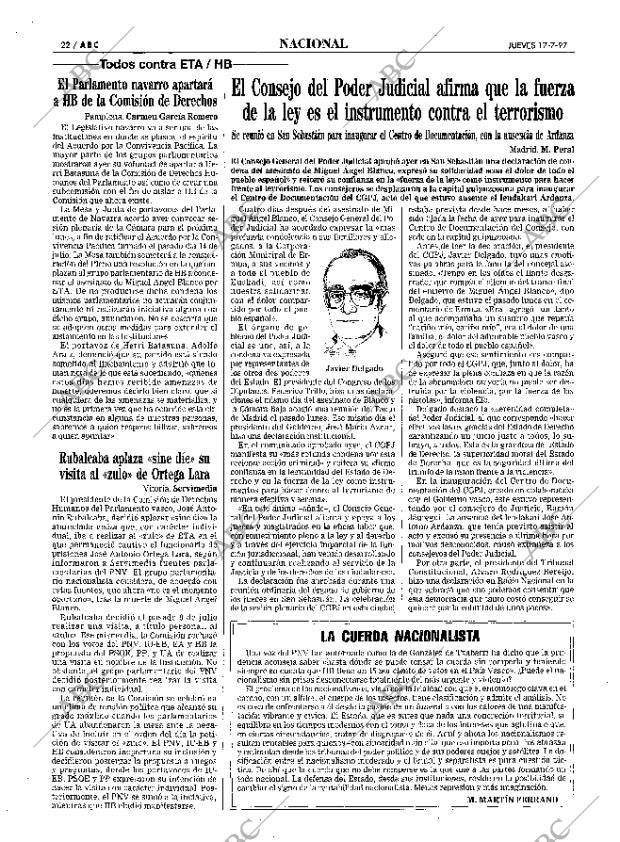 ABC SEVILLA 17-07-1997 página 22