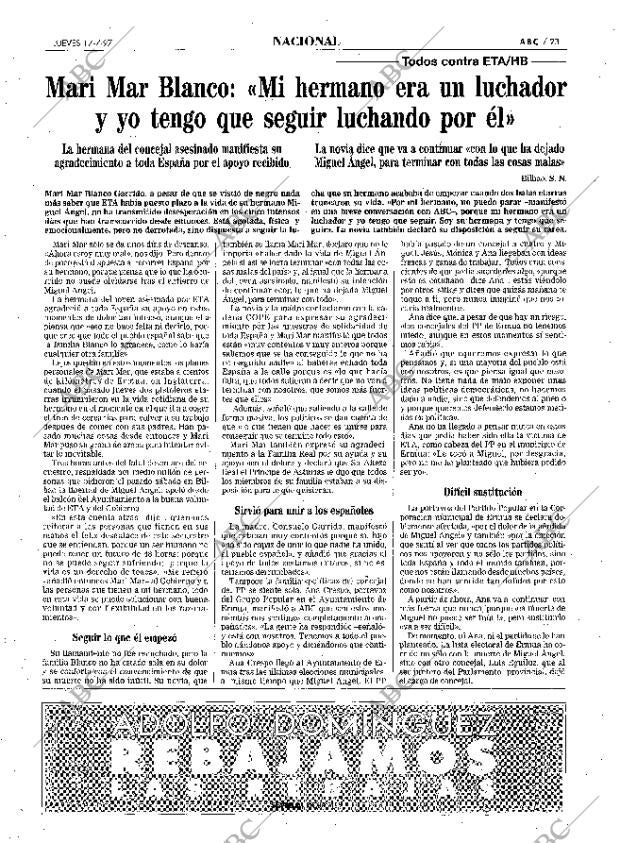 ABC SEVILLA 17-07-1997 página 23