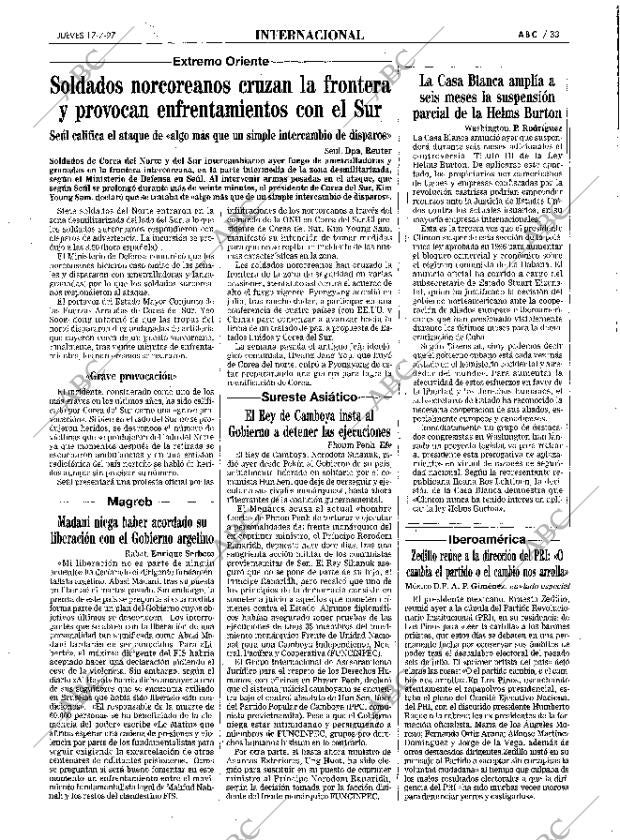 ABC SEVILLA 17-07-1997 página 33