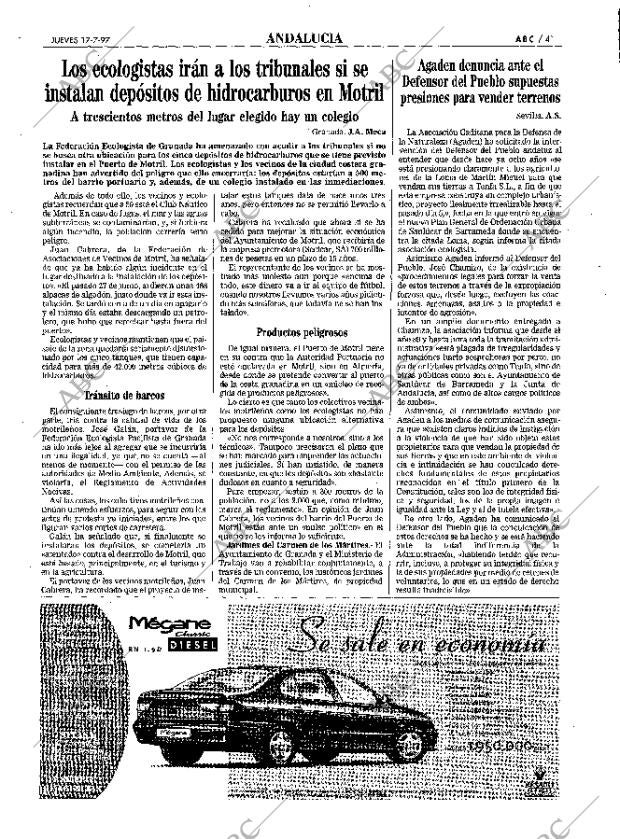 ABC SEVILLA 17-07-1997 página 41