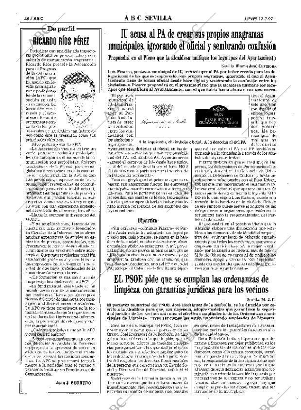 ABC SEVILLA 17-07-1997 página 48