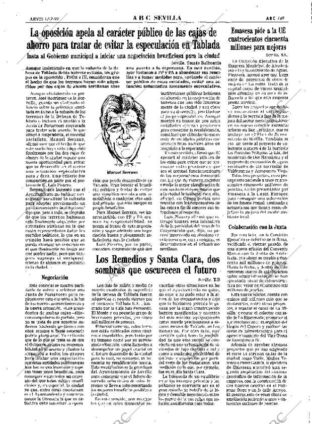 ABC SEVILLA 17-07-1997 página 49