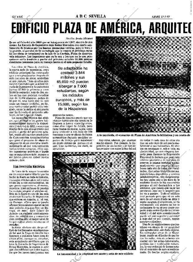ABC SEVILLA 17-07-1997 página 52
