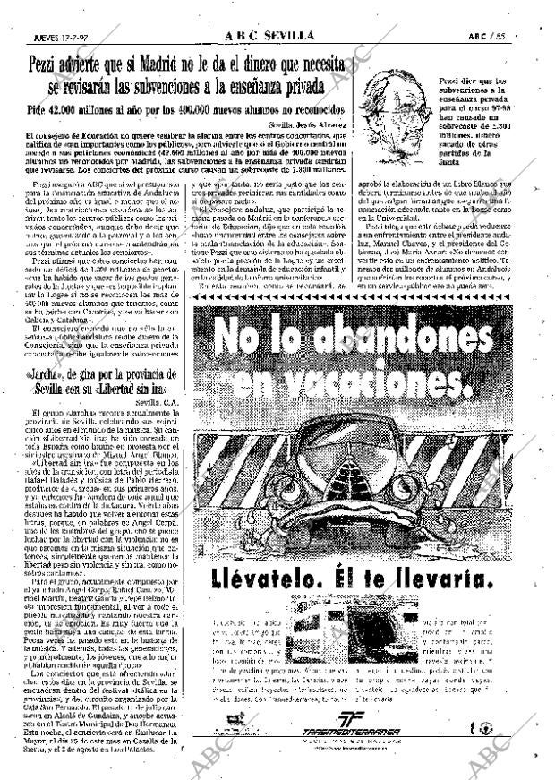 ABC SEVILLA 17-07-1997 página 55