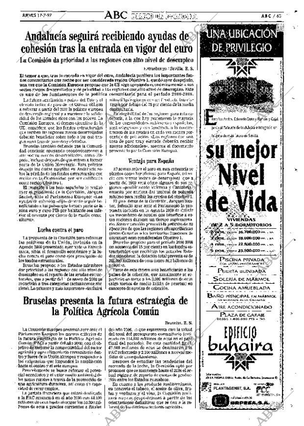 ABC SEVILLA 17-07-1997 página 63