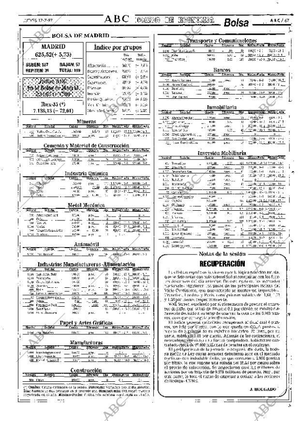 ABC SEVILLA 17-07-1997 página 67