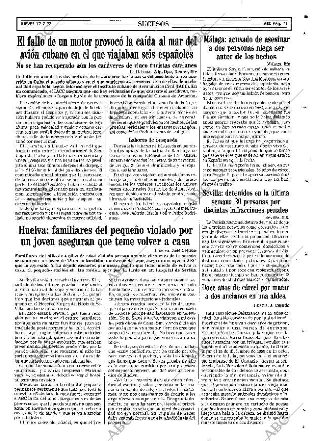 ABC SEVILLA 17-07-1997 página 71
