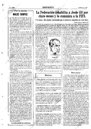 ABC SEVILLA 17-07-1997 página 74