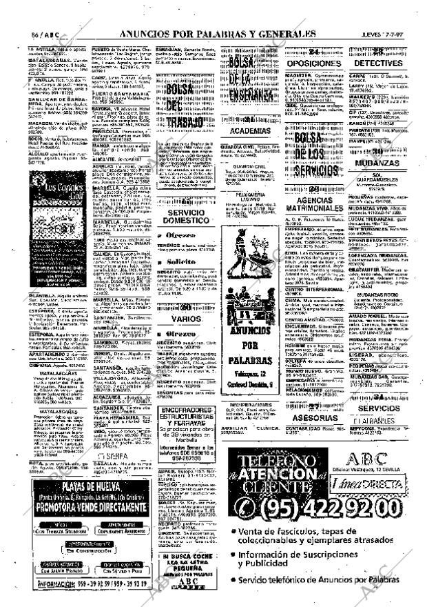 ABC SEVILLA 17-07-1997 página 86