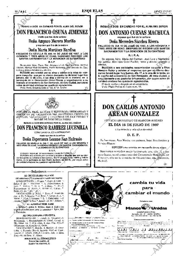 ABC SEVILLA 17-07-1997 página 90