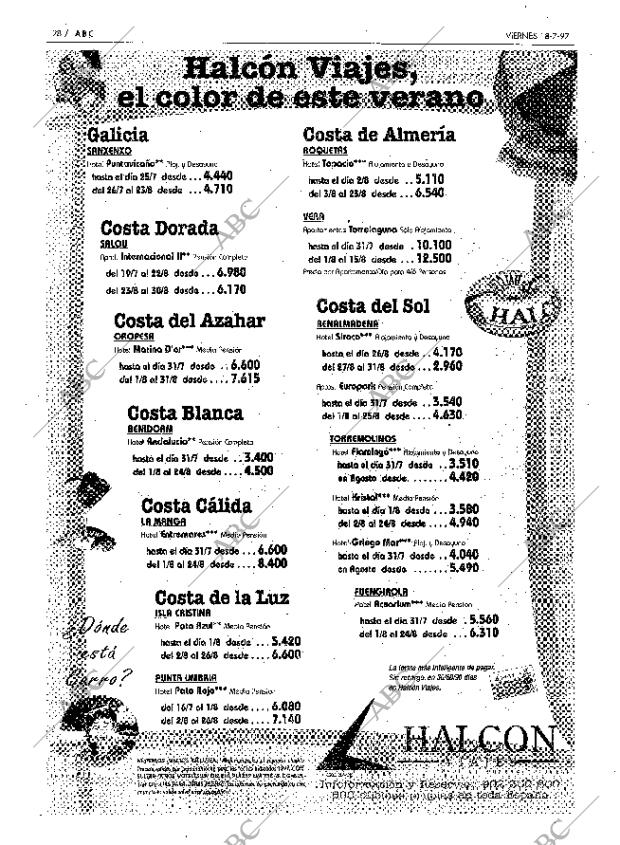 ABC MADRID 18-07-1997 página 28