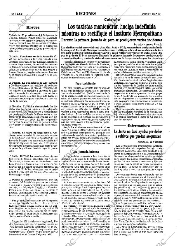 ABC MADRID 18-07-1997 página 58