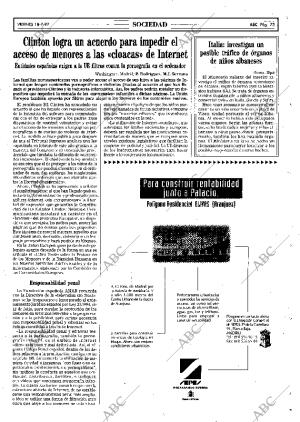 ABC MADRID 18-07-1997 página 75