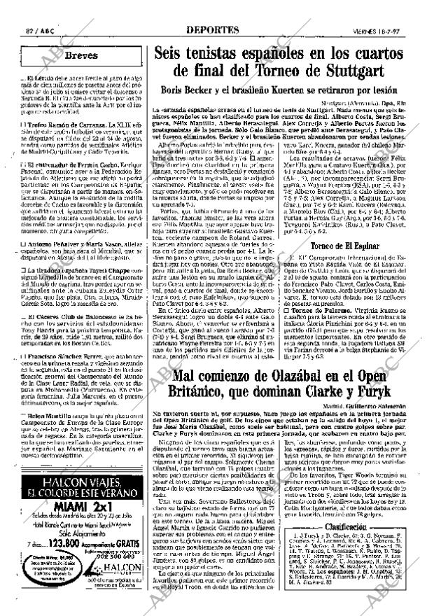 ABC MADRID 18-07-1997 página 82