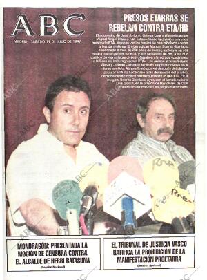 ABC MADRID 19-07-1997 página 1
