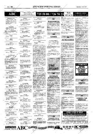 ABC MADRID 19-07-1997 página 106