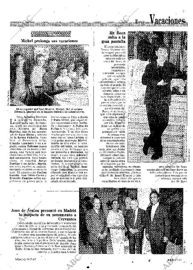 ABC MADRID 19-07-1997 página 111