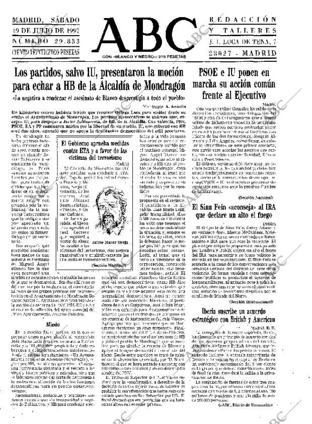 ABC MADRID 19-07-1997 página 15