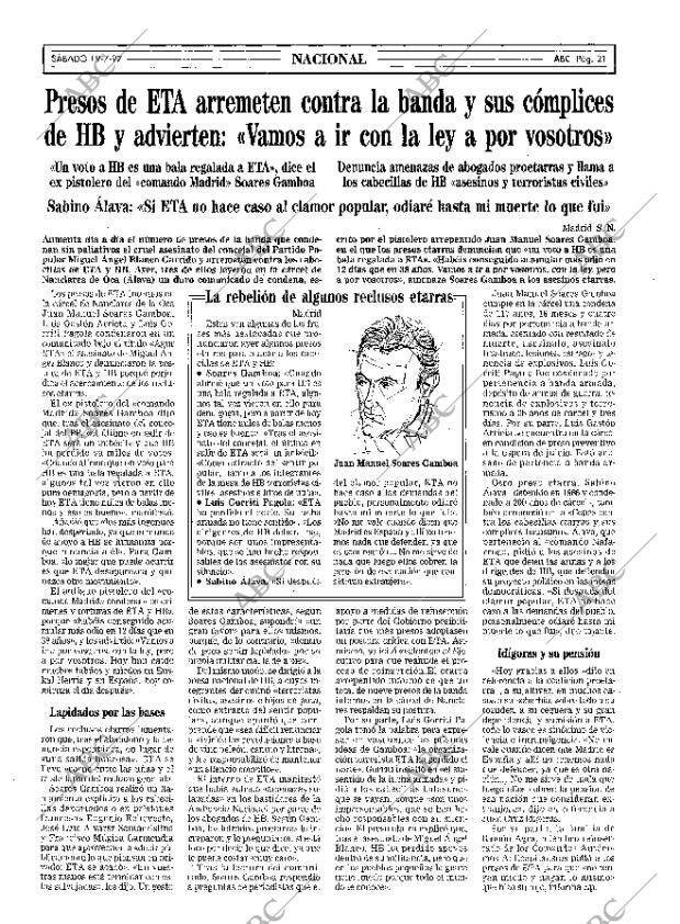 ABC MADRID 19-07-1997 página 21