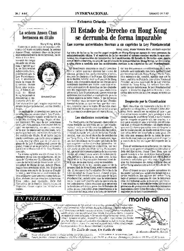 ABC MADRID 19-07-1997 página 38