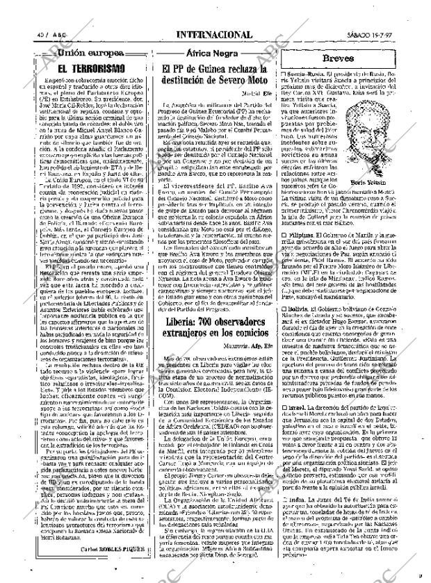 ABC MADRID 19-07-1997 página 40