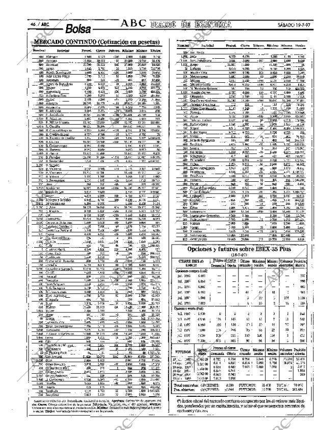 ABC MADRID 19-07-1997 página 46