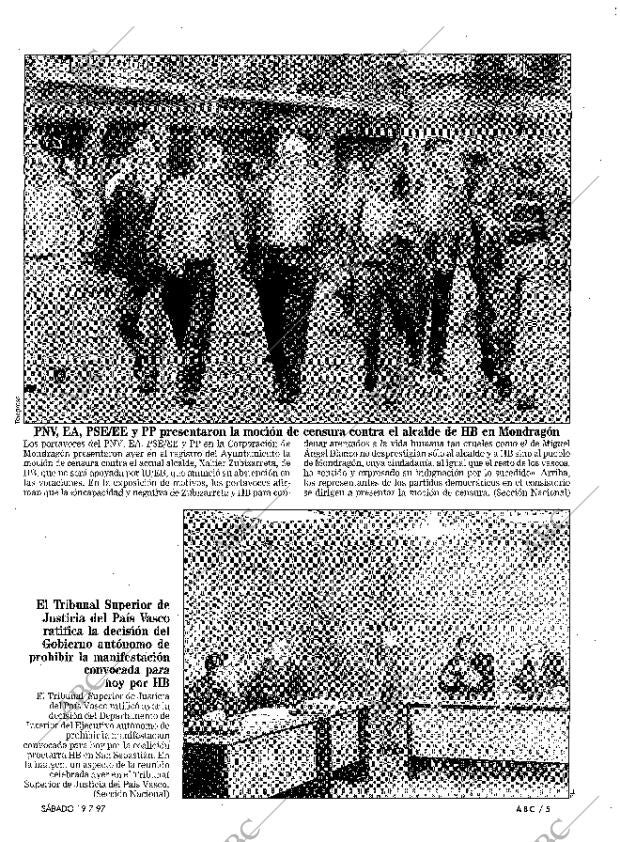 ABC MADRID 19-07-1997 página 5