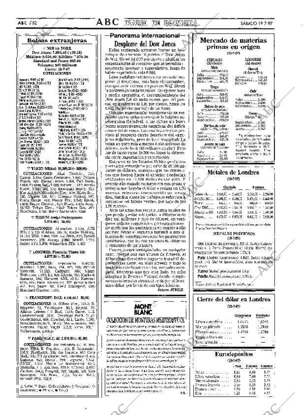 ABC MADRID 19-07-1997 página 52