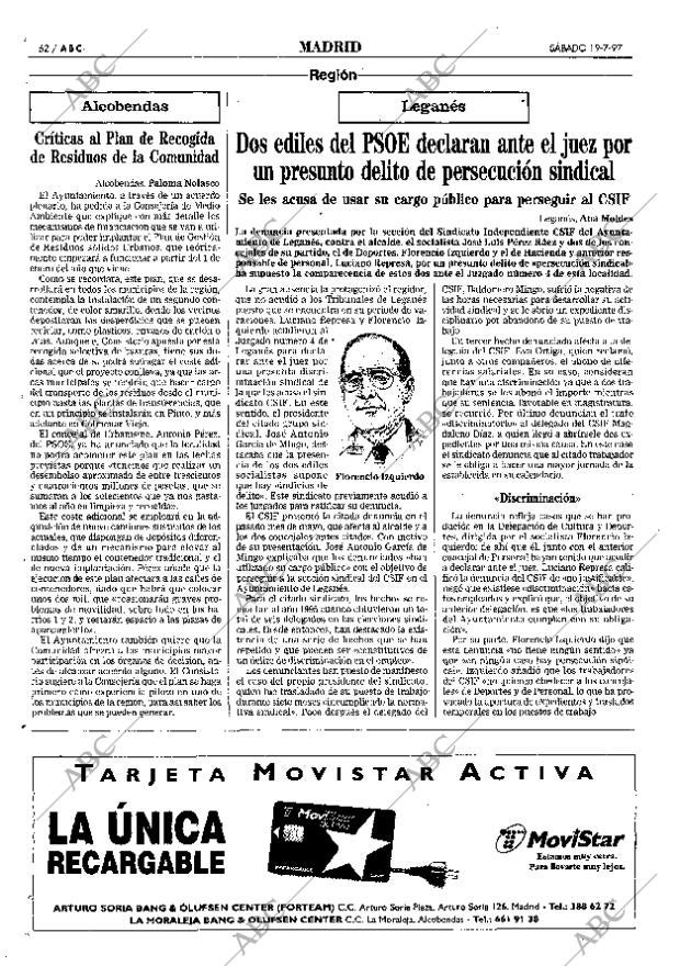 ABC MADRID 19-07-1997 página 62