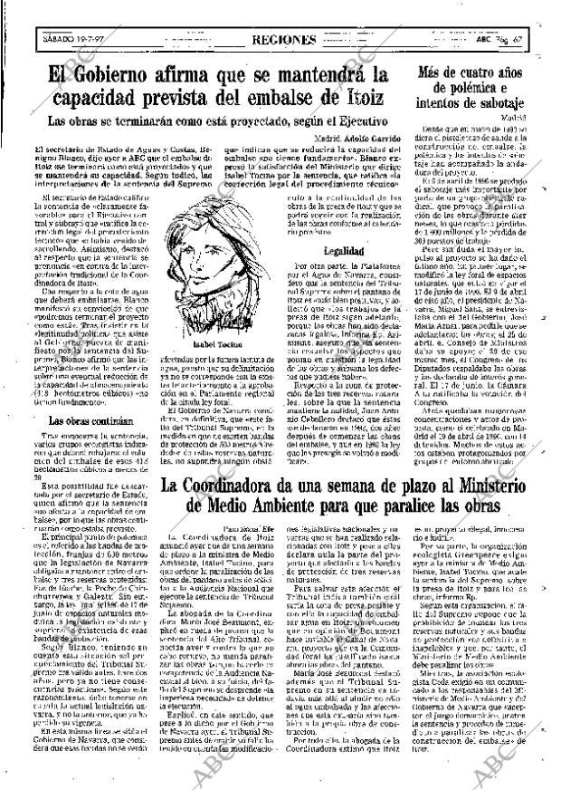 ABC MADRID 19-07-1997 página 67