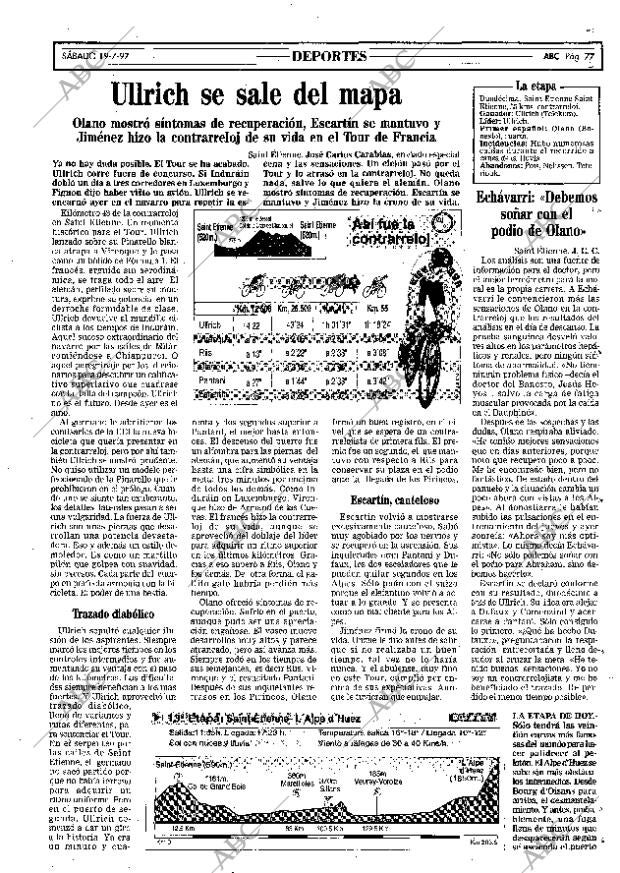ABC MADRID 19-07-1997 página 77