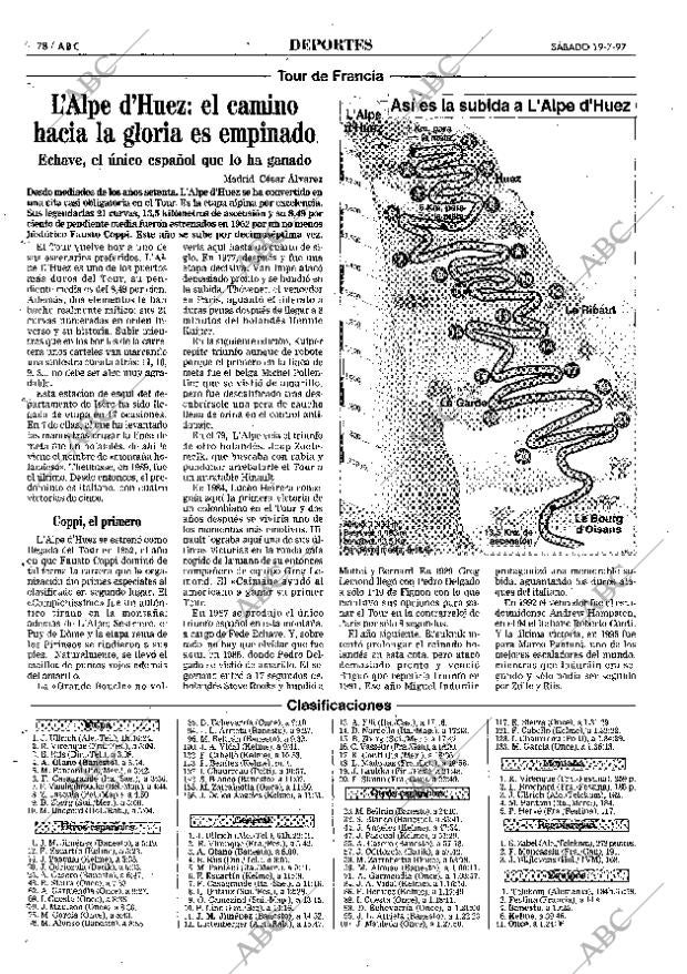 ABC MADRID 19-07-1997 página 78