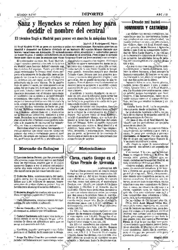 ABC MADRID 19-07-1997 página 81