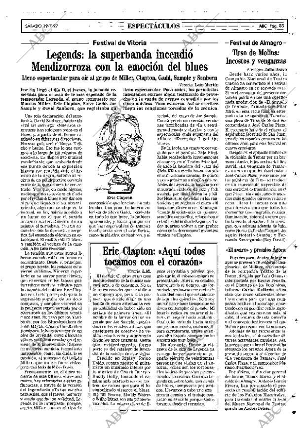 ABC MADRID 19-07-1997 página 85
