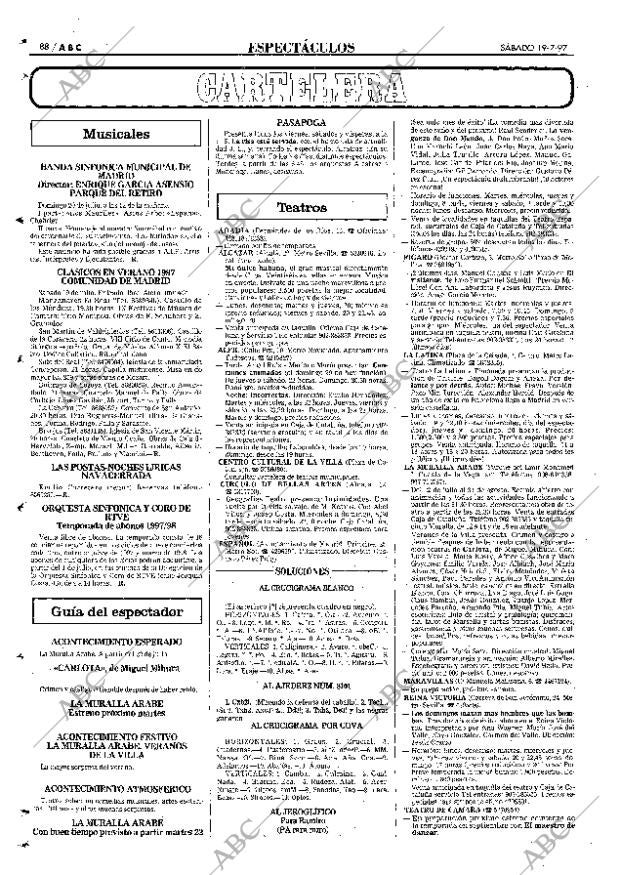 ABC MADRID 19-07-1997 página 88