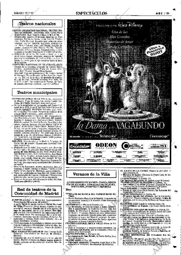 ABC MADRID 19-07-1997 página 89