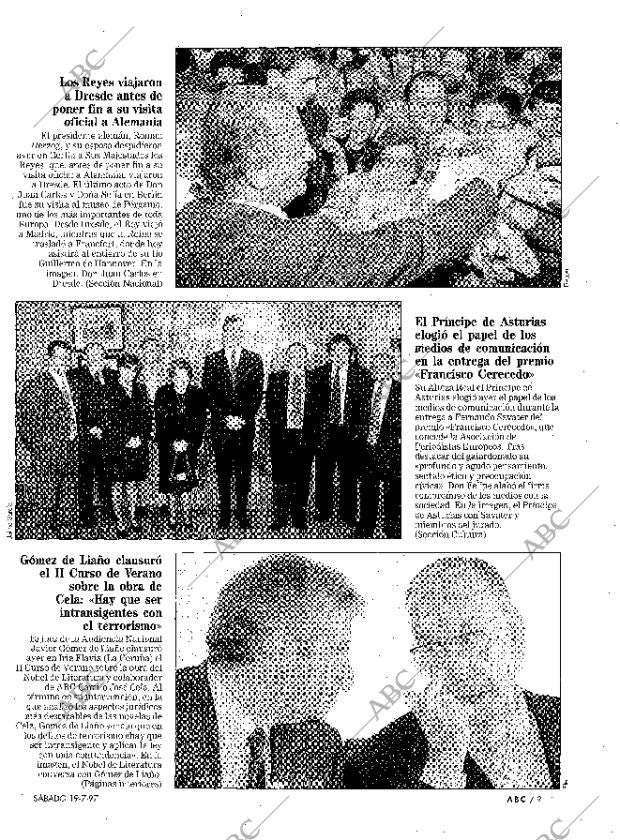 ABC MADRID 19-07-1997 página 9