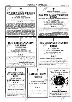 ABC MADRID 19-07-1997 página 96