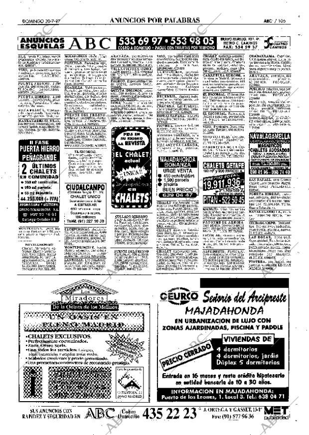 ABC MADRID 20-07-1997 página 105