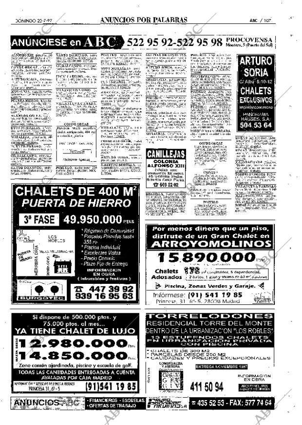 ABC MADRID 20-07-1997 página 107