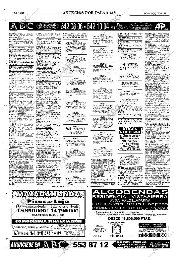 ABC MADRID 20-07-1997 página 114
