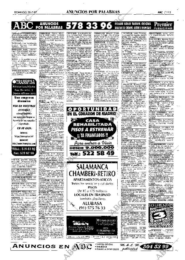 ABC MADRID 20-07-1997 página 115