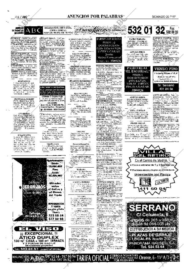 ABC MADRID 20-07-1997 página 116