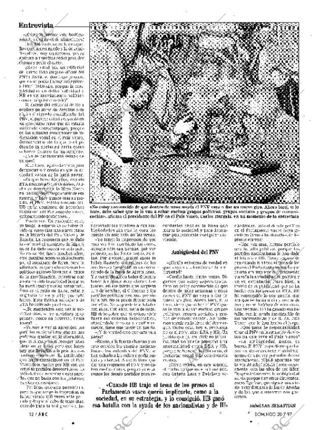 ABC MADRID 20-07-1997 página 12