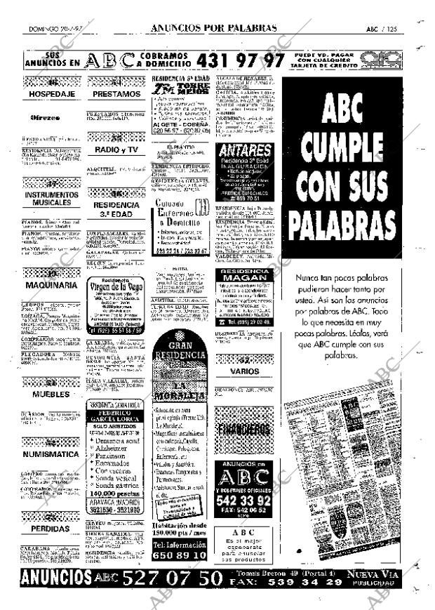ABC MADRID 20-07-1997 página 125