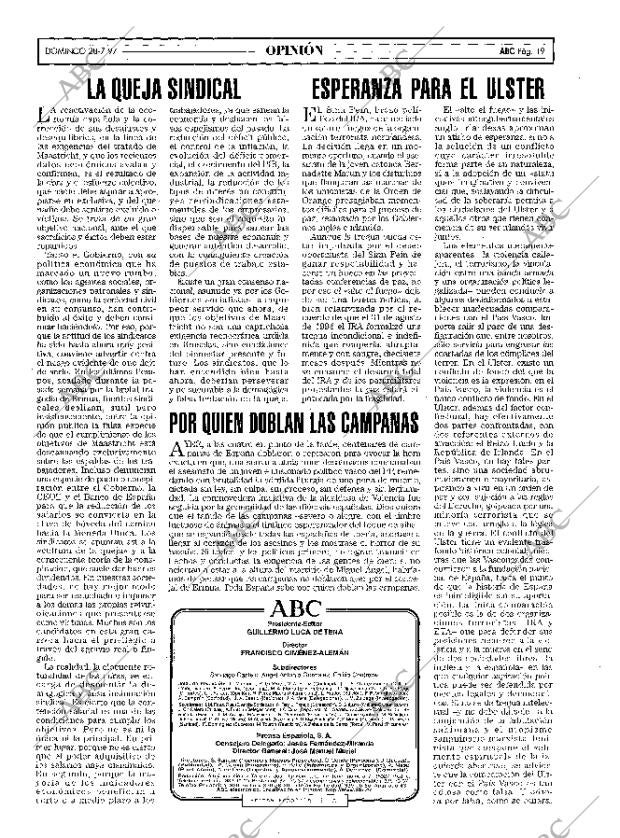 ABC MADRID 20-07-1997 página 19