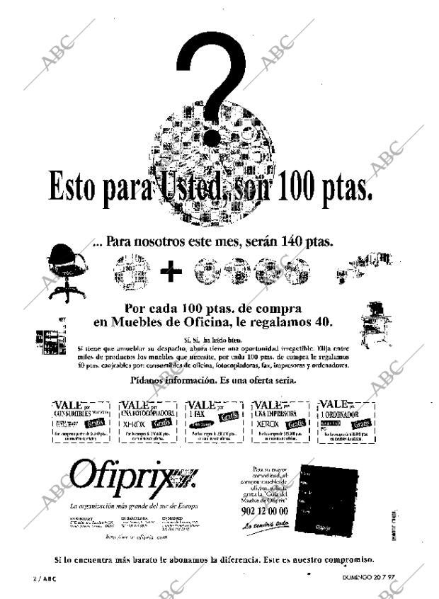 ABC MADRID 20-07-1997 página 2