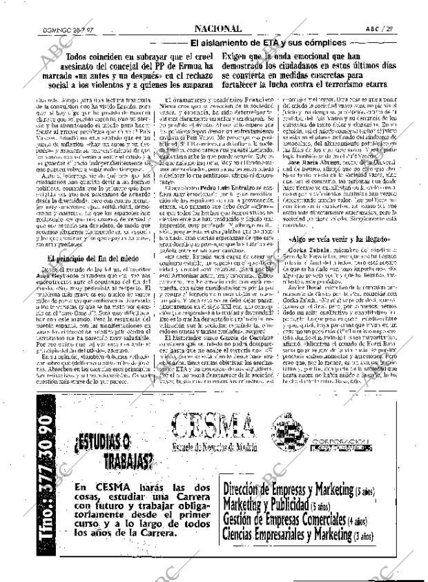 ABC MADRID 20-07-1997 página 29