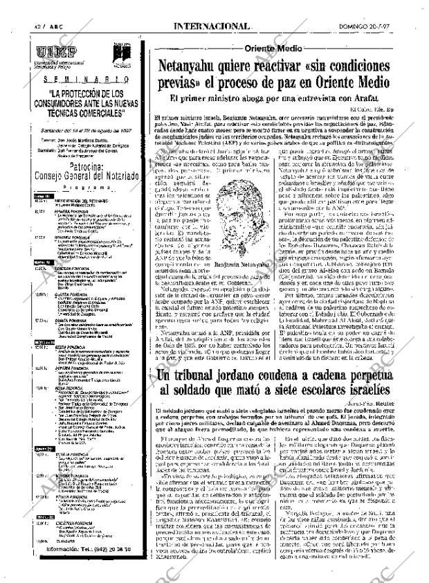 ABC MADRID 20-07-1997 página 42